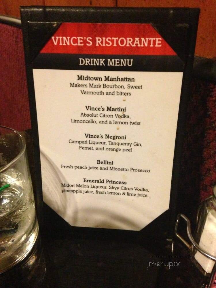Vince's Deli - West Sacramento, CA menu_pic