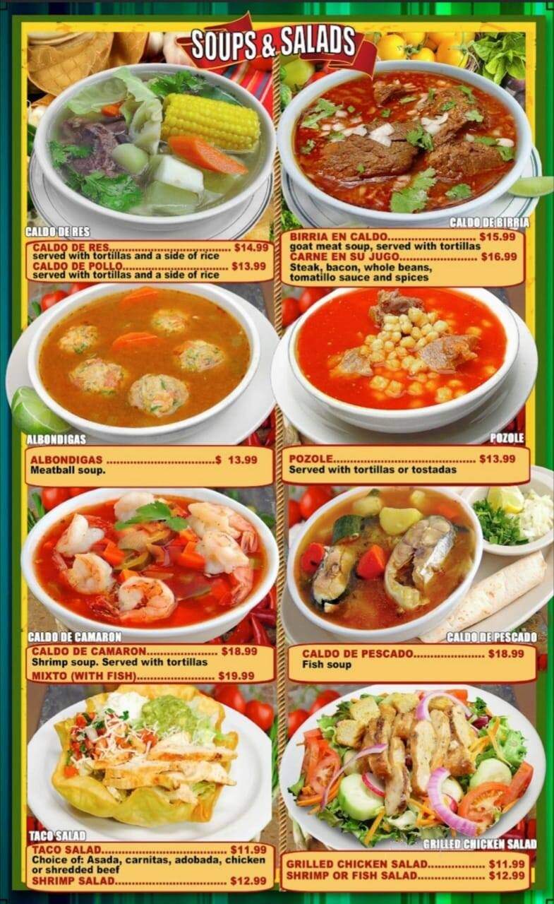 Robertas Mexican Food - Sacramento, CA menu_pic