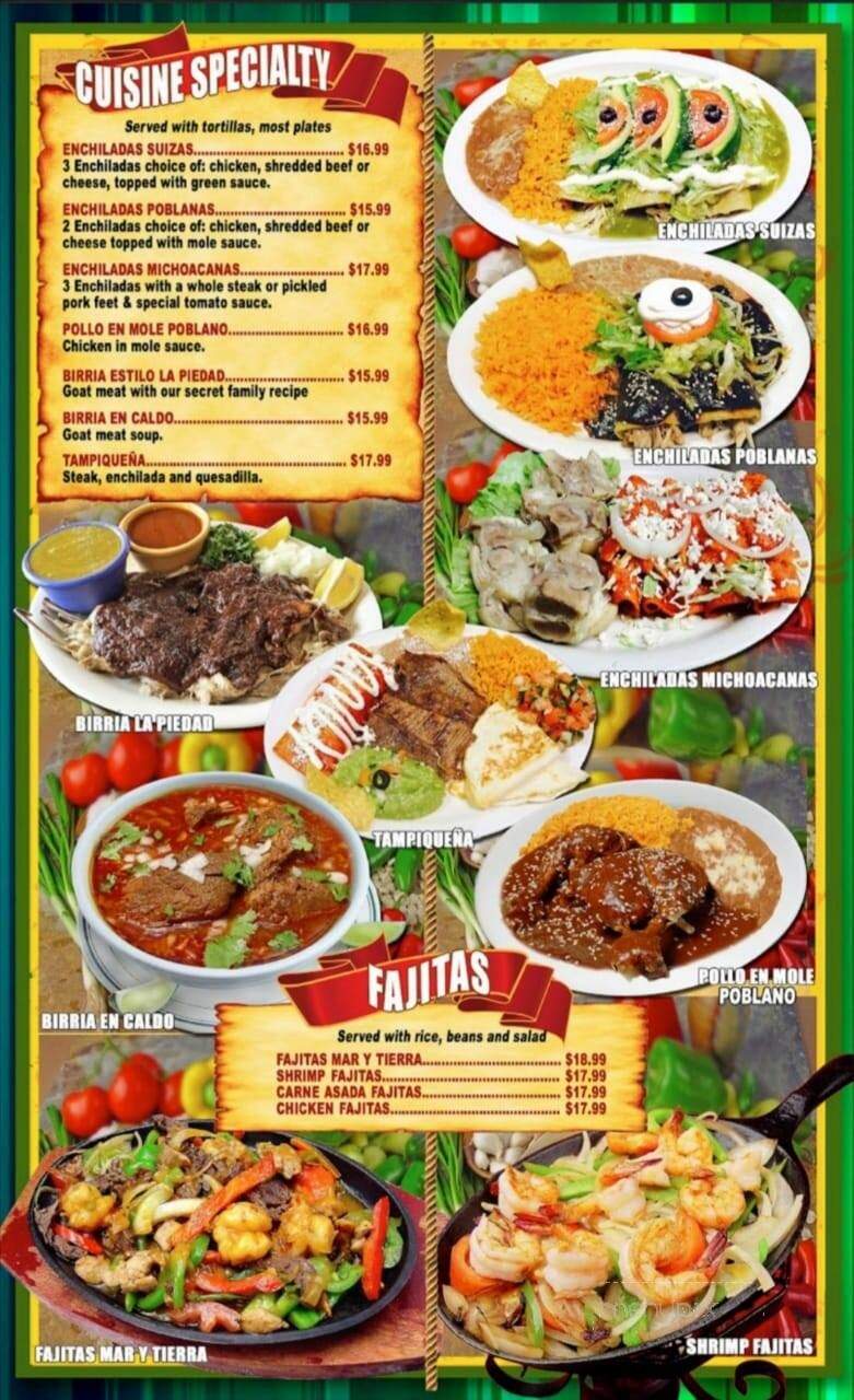 Robertas Mexican Food - Sacramento, CA menu_pic