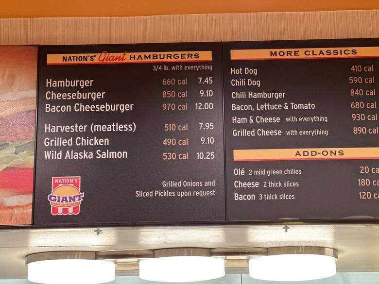 Nation's Giant Hamburgers - Tracy, CA menu_pic