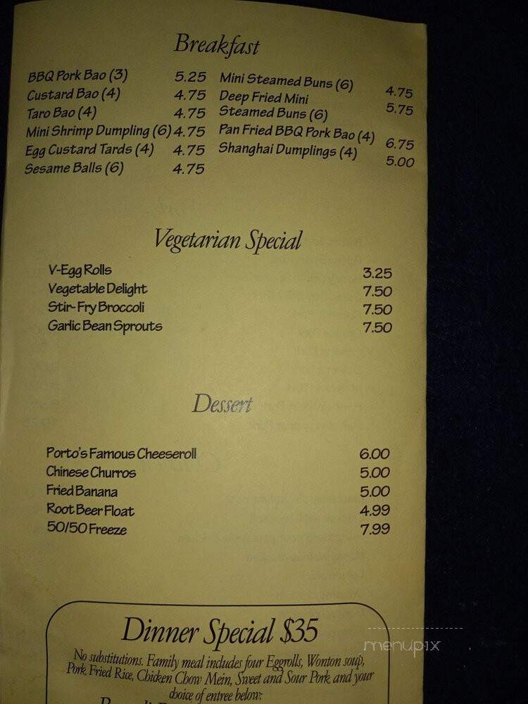 New Shanghai - Citrus Heights, CA menu_pic