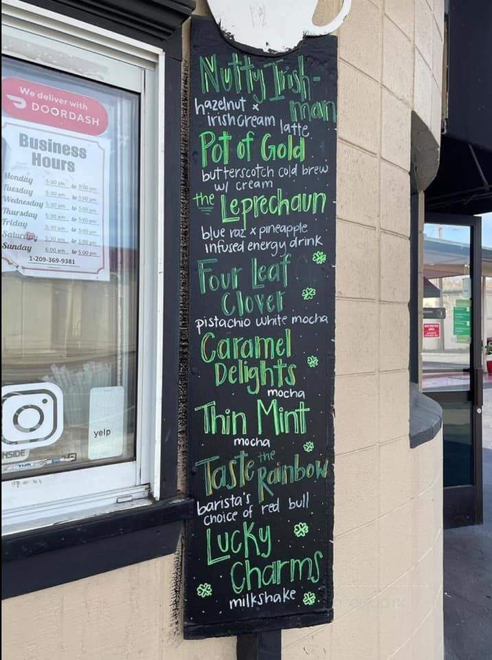 Java Stop - Lodi, CA menu_pic