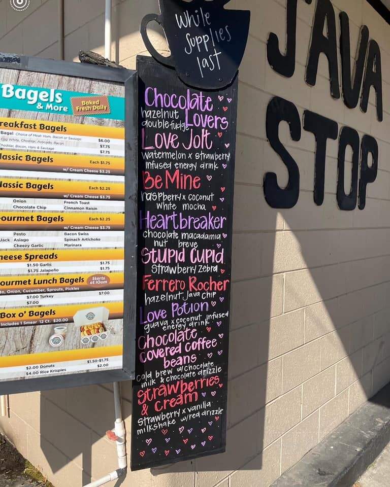 Java Stop - Lodi, CA menu_pic