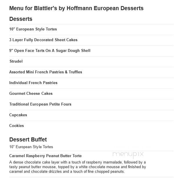 Blattler's Fine Foods and Desserts - Auburn, CA