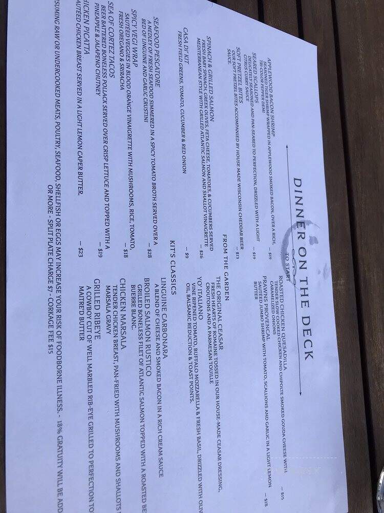 Kit Carson Lodge & Restaurant - Kit Carson, CA menu_pic