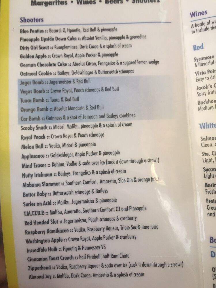Hatch Cover Restaurant - Colorado Springs, CO menu_pic
