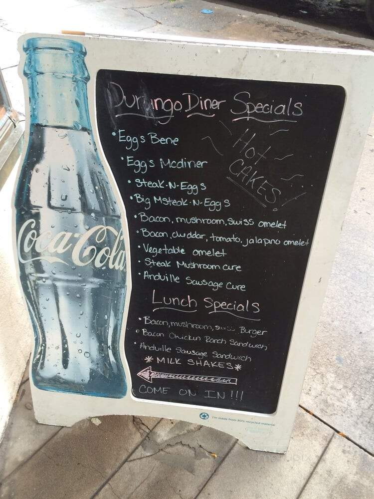 Durango Diner - Durango, CO menu_pic