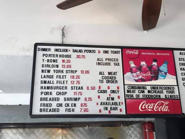 Columbine Steak House & Lounge - Denver, CO menu_pic