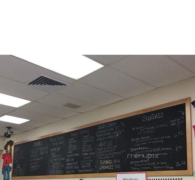 Ashley's Ice Cream Cafe - Hamden, CT menu_pic