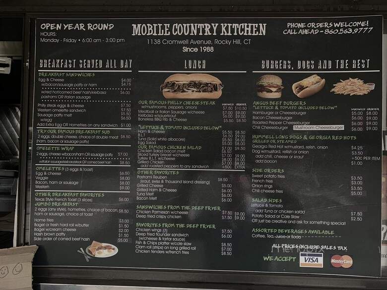Country Kitchen On Wheels - Rocky Hill, CT