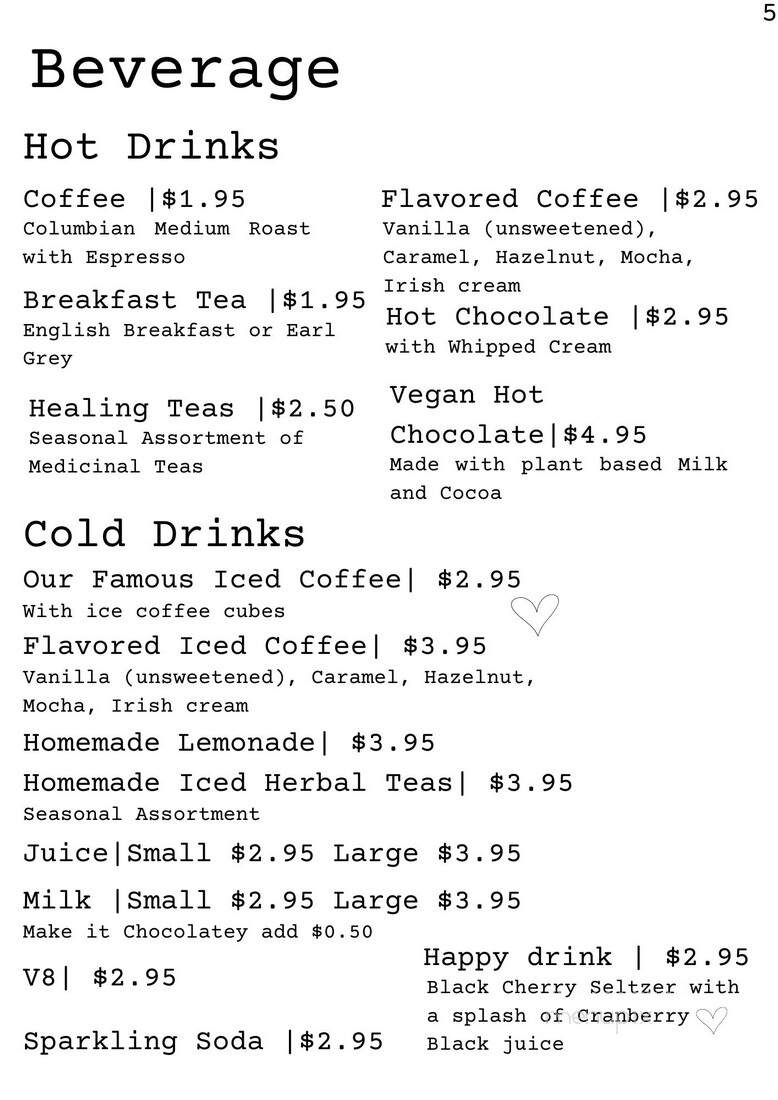 Whistle Stop - Deep River, CT menu_pic