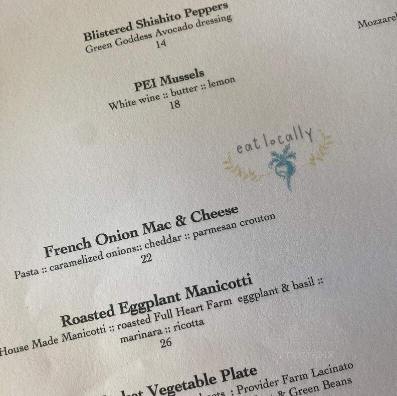 La Belle Aurore - Niantic, CT menu_pic