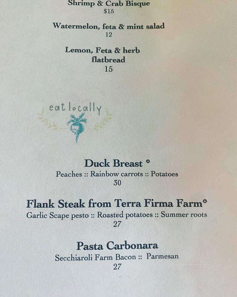 La Belle Aurore - Niantic, CT menu_pic