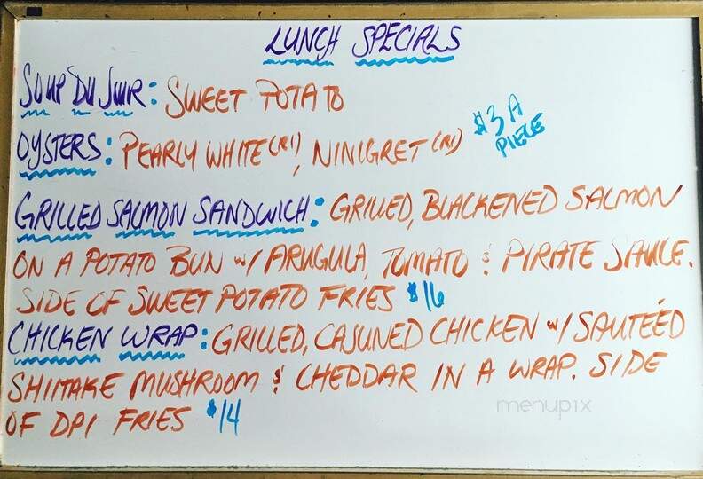 Captain Daniel Packer Inne Ltd - Mystic, CT menu_pic