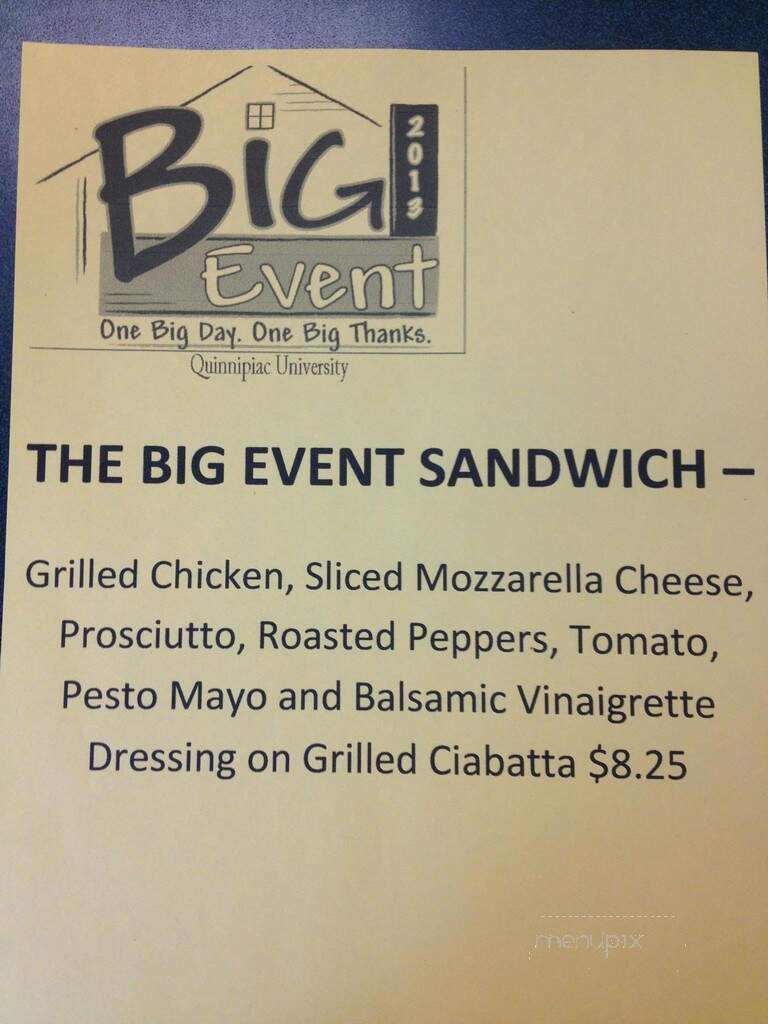 Corner Deli - Hamden, CT menu_pic