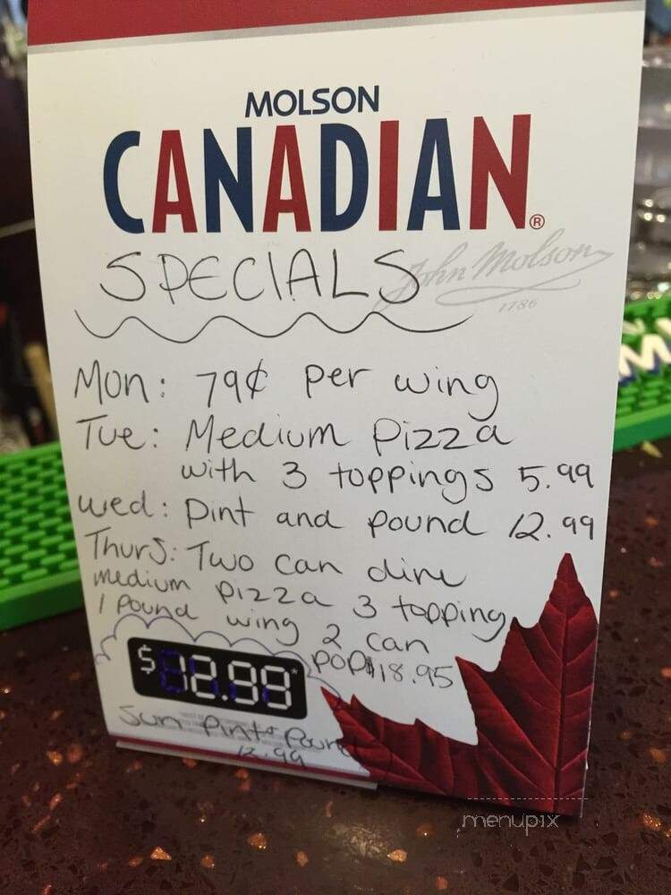 Wow Wing House - Pickering, ON menu_pic
