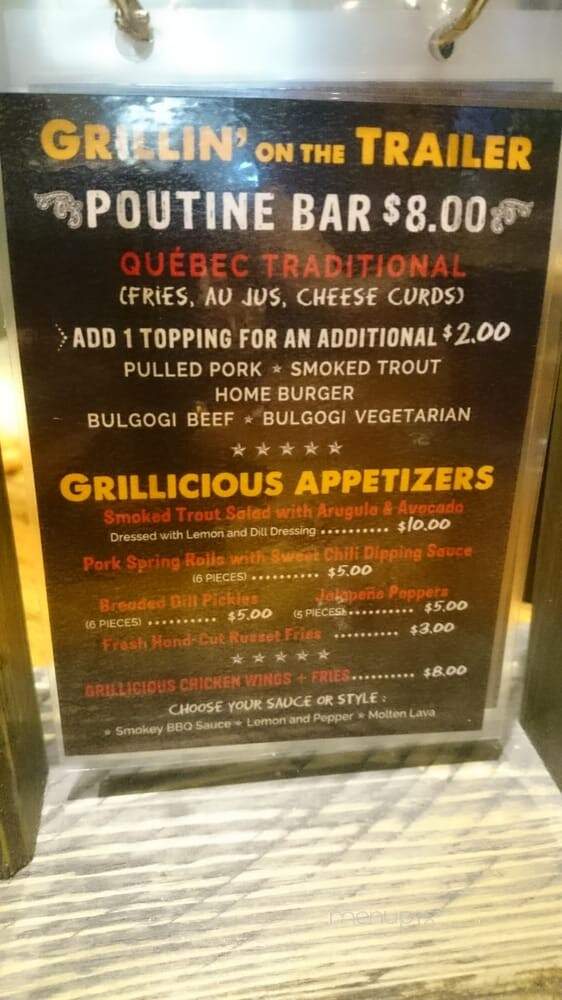 Sawdust City Brewery - Gravenhurst, ON menu_pic