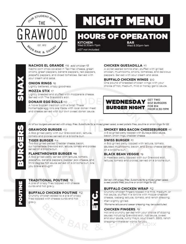 The Grawood - Halifax, NS