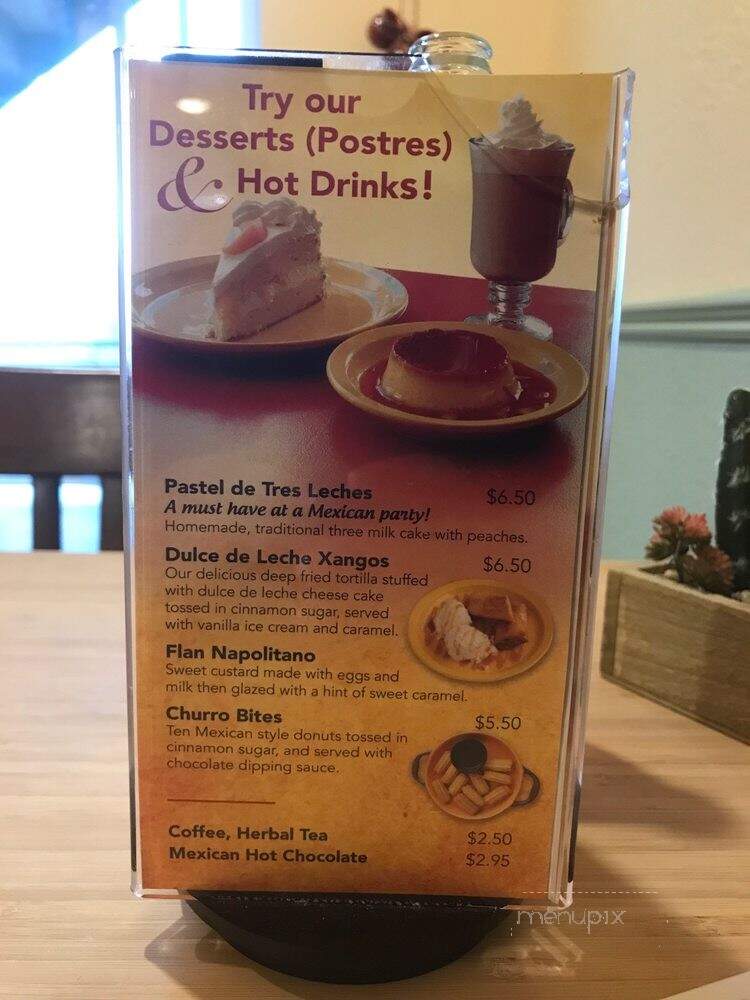 Chilangos Mexican Restaurant - Belleville, ON menu_pic