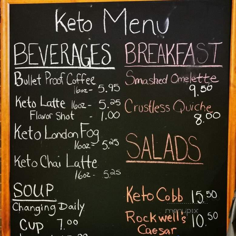Half Acre Cafe - Kentville, NS menu_pic