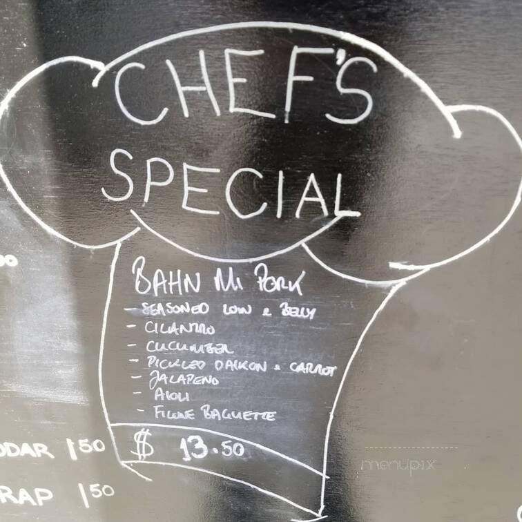 The Locavore - Squamish, BC menu_pic
