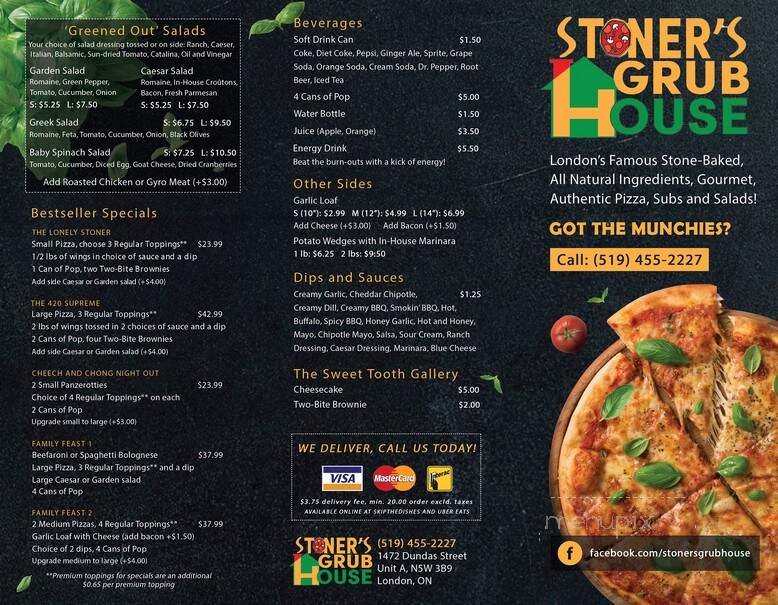 Stoner's Grubhouse - London, ON