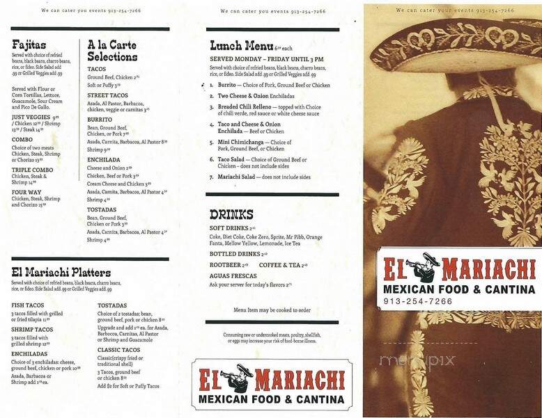 El Mariachi Mexican Food & Cantina - Olathe, KS