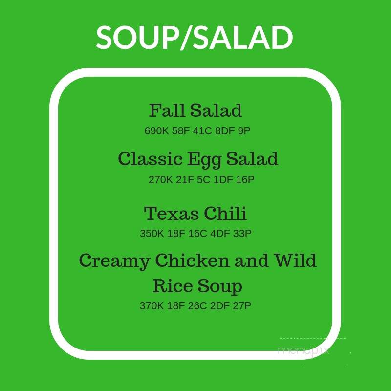 Evolve Paleo Chef - Lowell, AR menu_pic