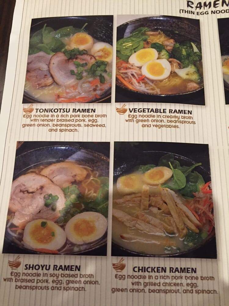 Ramen Station - Woodbury, MN menu_pic