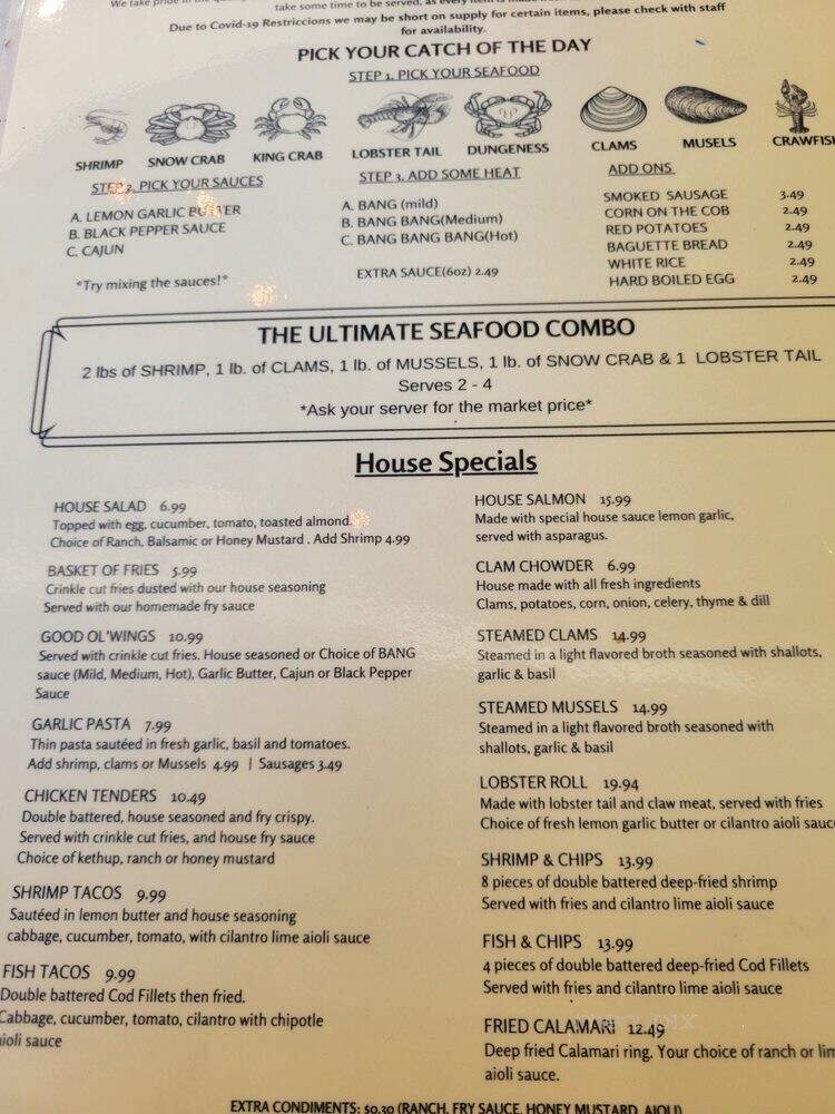 Shrimp By You - Torrance, CA menu_pic