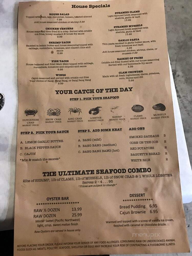 Shrimp By You - Torrance, CA menu_pic