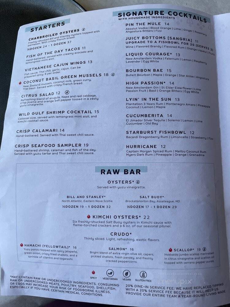 Chasin' Tails - Centreville, VA menu_pic