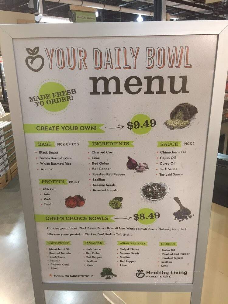Healthy Living Cafe - Saratoga Springs, NY menu_pic