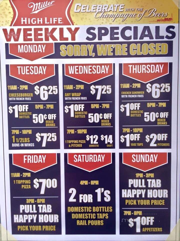 Shady's Bar & Grill - Rice, MN