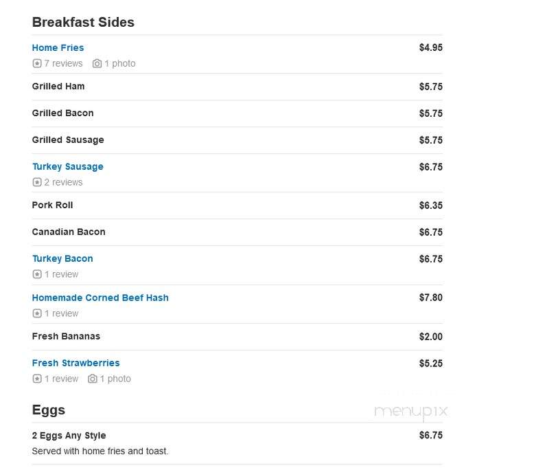 The Kings Arms 2 Diner - Belford, NJ menu_pic