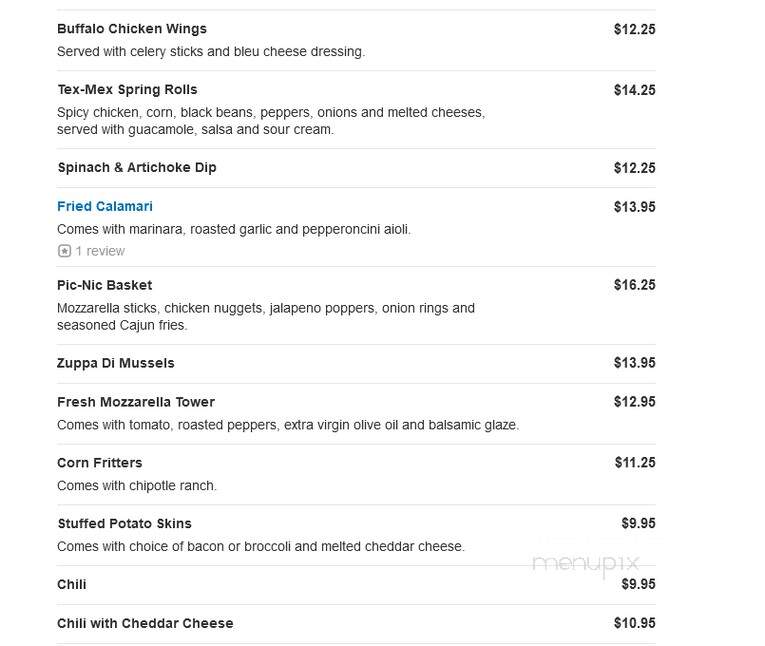 The Kings Arms 2 Diner - Belford, NJ menu_pic