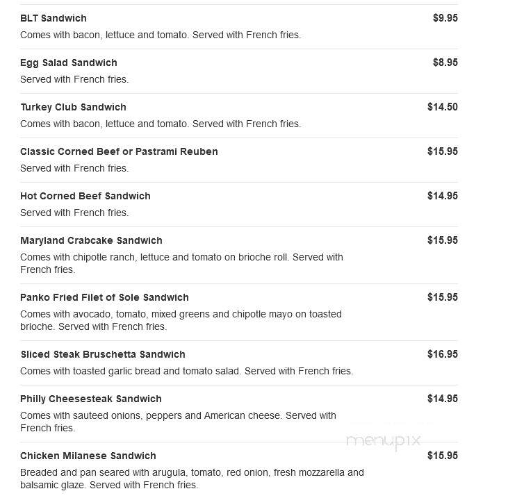 The Kings Arms 2 Diner - Belford, NJ menu_pic