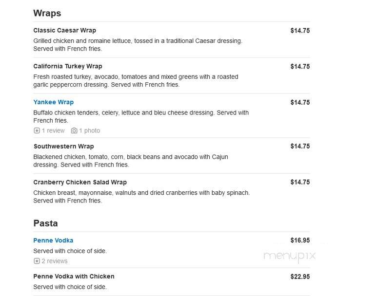 The Kings Arms 2 Diner - Belford, NJ menu_pic
