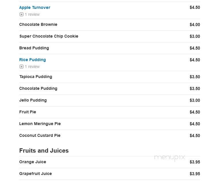 The Kings Arms 2 Diner - Belford, NJ menu_pic