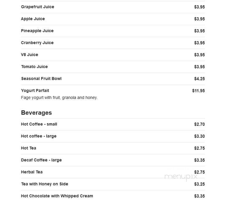 The Kings Arms 2 Diner - Belford, NJ menu_pic