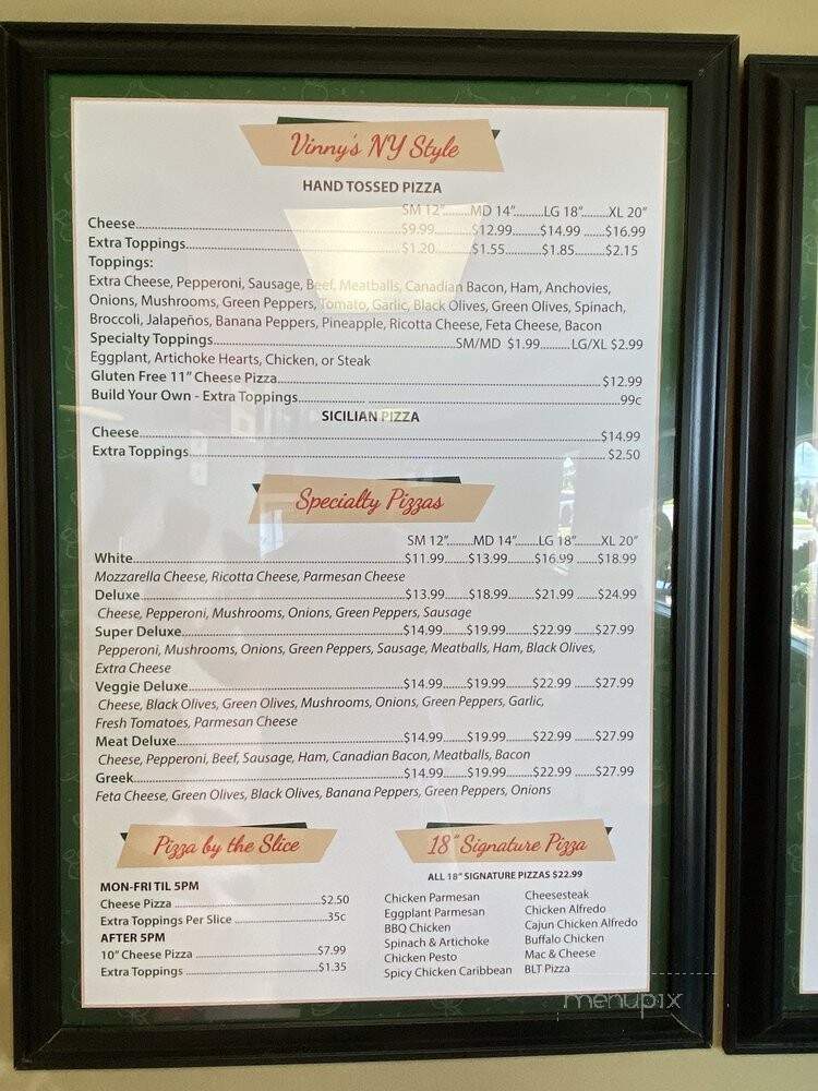 Vinny's Pizza - St Augustine, FL