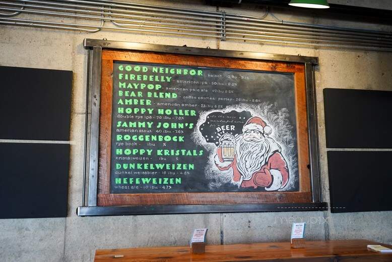 Balter Beerworks - Knoxville, TN menu_pic