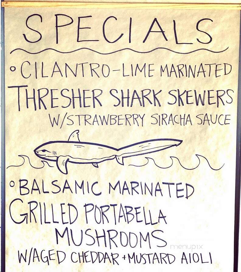 Brass Bear Brewing & Bistro - Santa Barbara, CA menu_pic