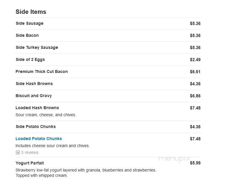 Scrambler Marie's - Maumee, OH menu_pic