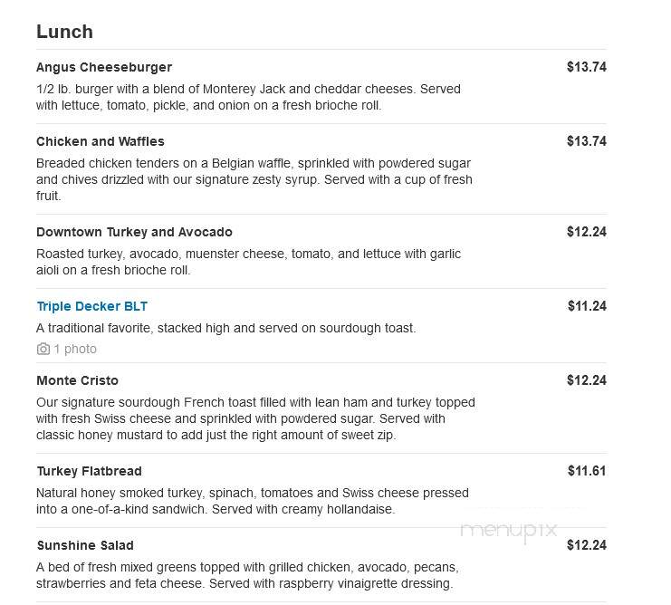 Scrambler Marie's - Maumee, OH menu_pic