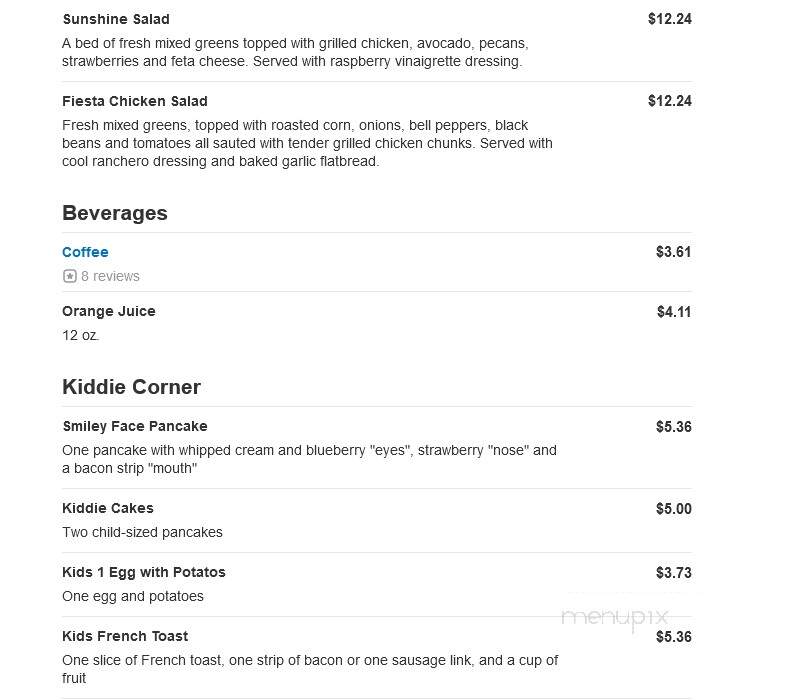 Scrambler Marie's - Maumee, OH menu_pic