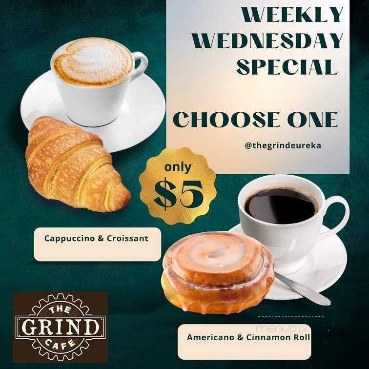 The Grind Cafe - Eureka, CA menu_pic
