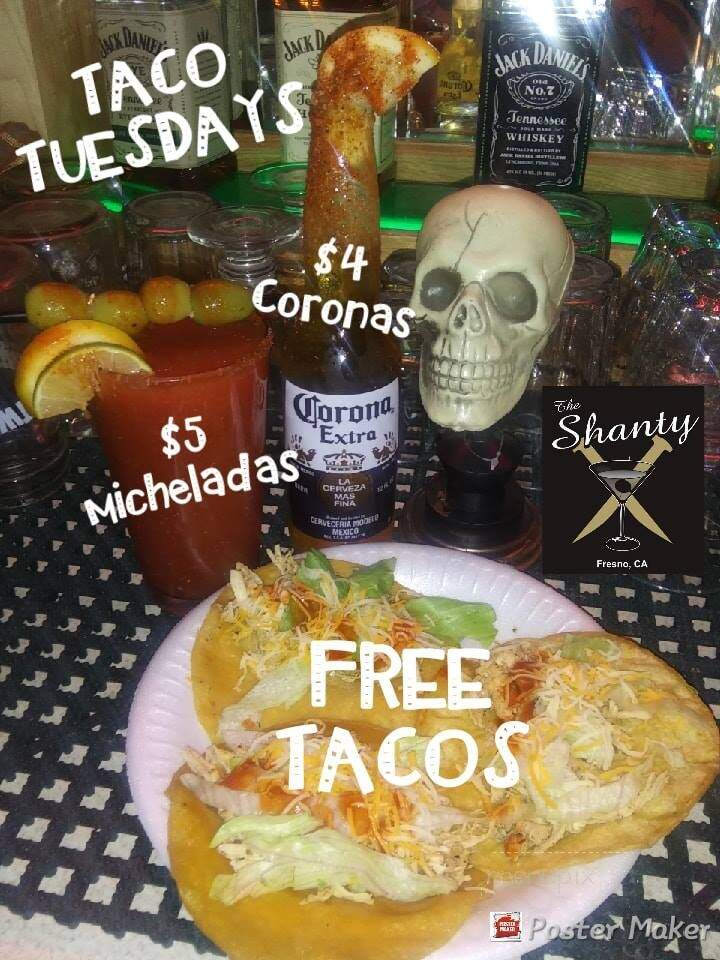 The Shanty - Fresno, CA menu_pic