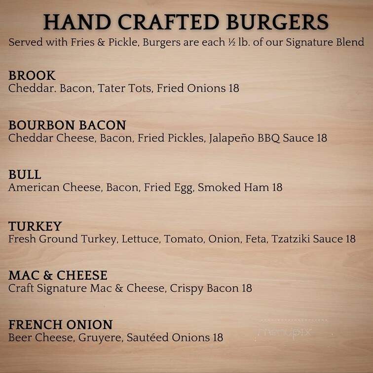 Craft Kitchen and Taphouse - Lynbrook, NY menu_pic