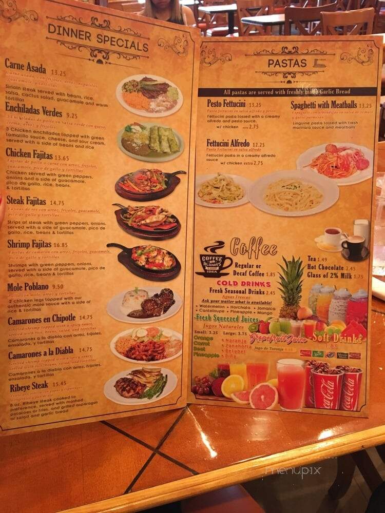 Parra's Restaurant - Oakland, CA menu_pic